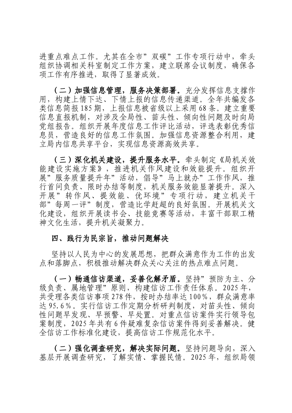 2025年工作实绩自述材料：统筹全局谋发展勤政务实勇担当_第3页