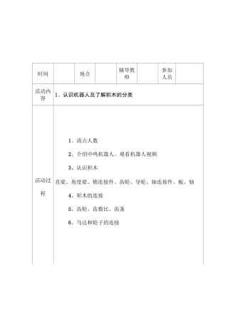 少年宫“中鸣机器人”活动记录
