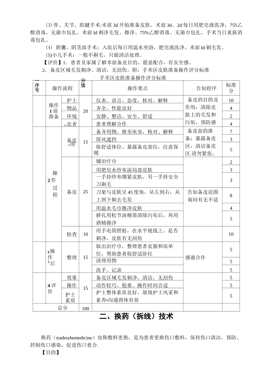 外科护理技术操作规程_第2页