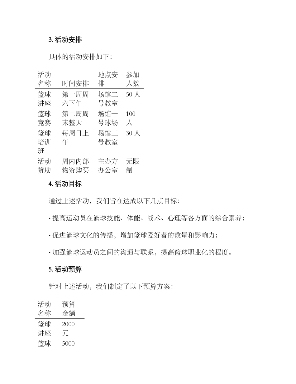 篮球培训机构活动方案_第2页
