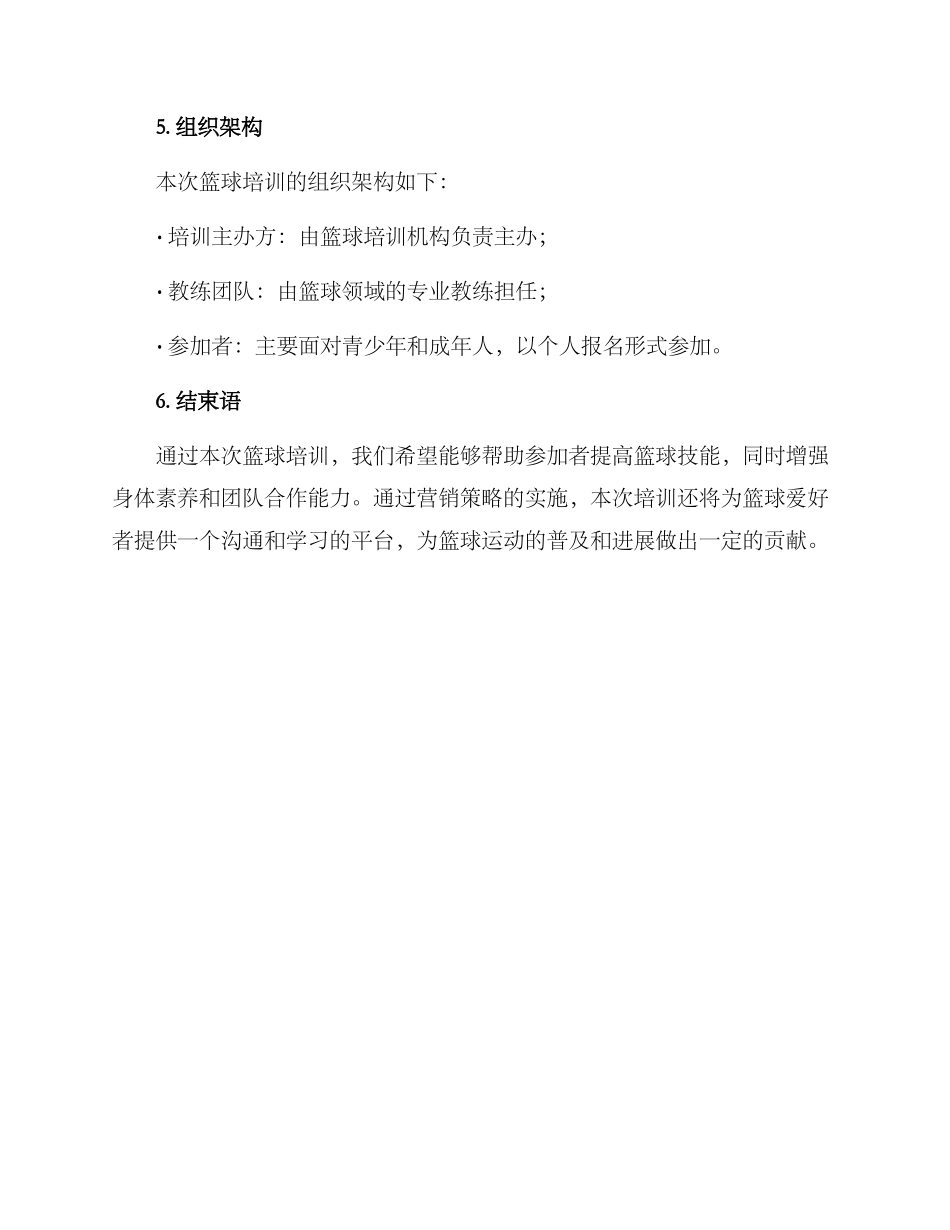 篮球培训策划方案_第3页