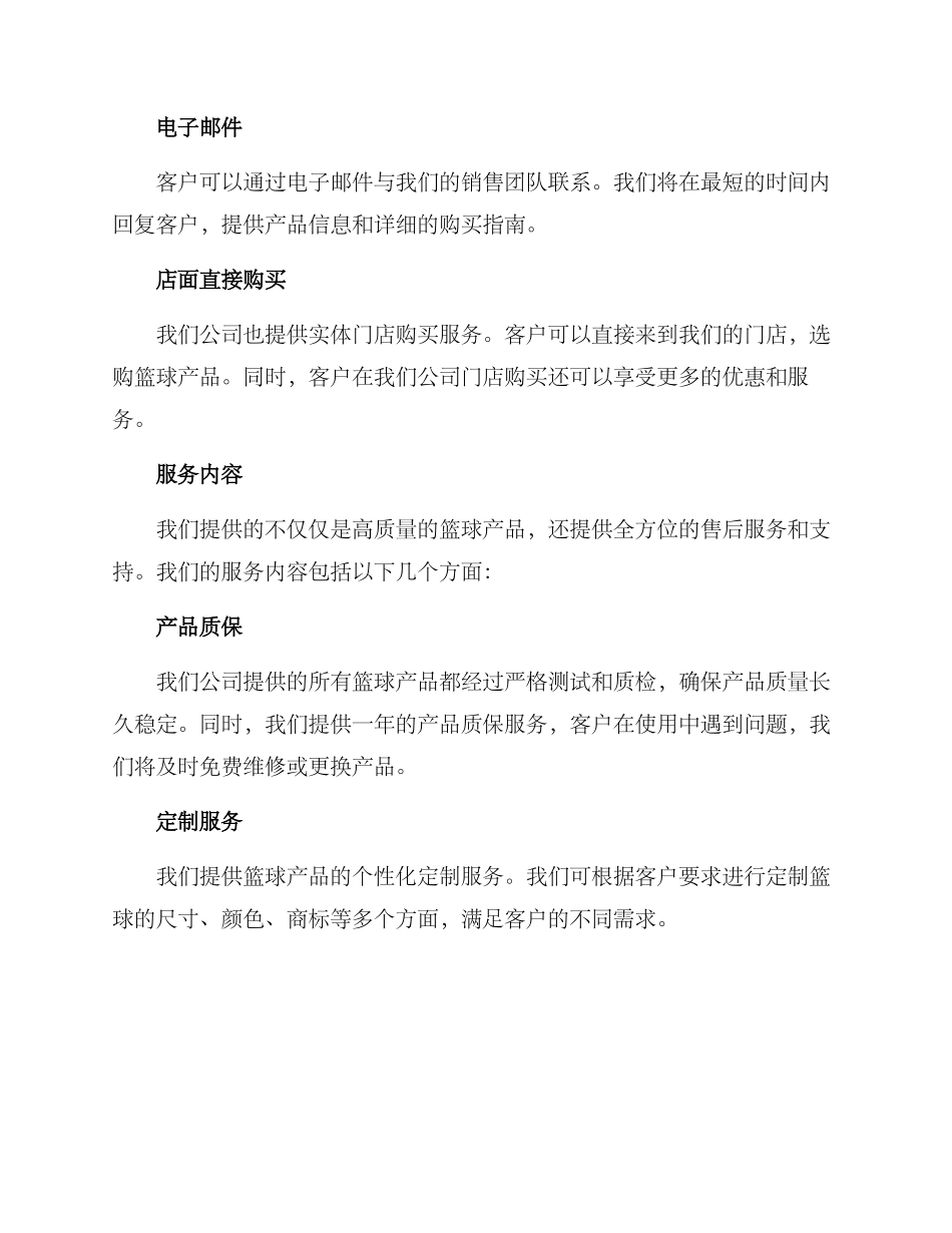 篮球现货销售方案_第2页