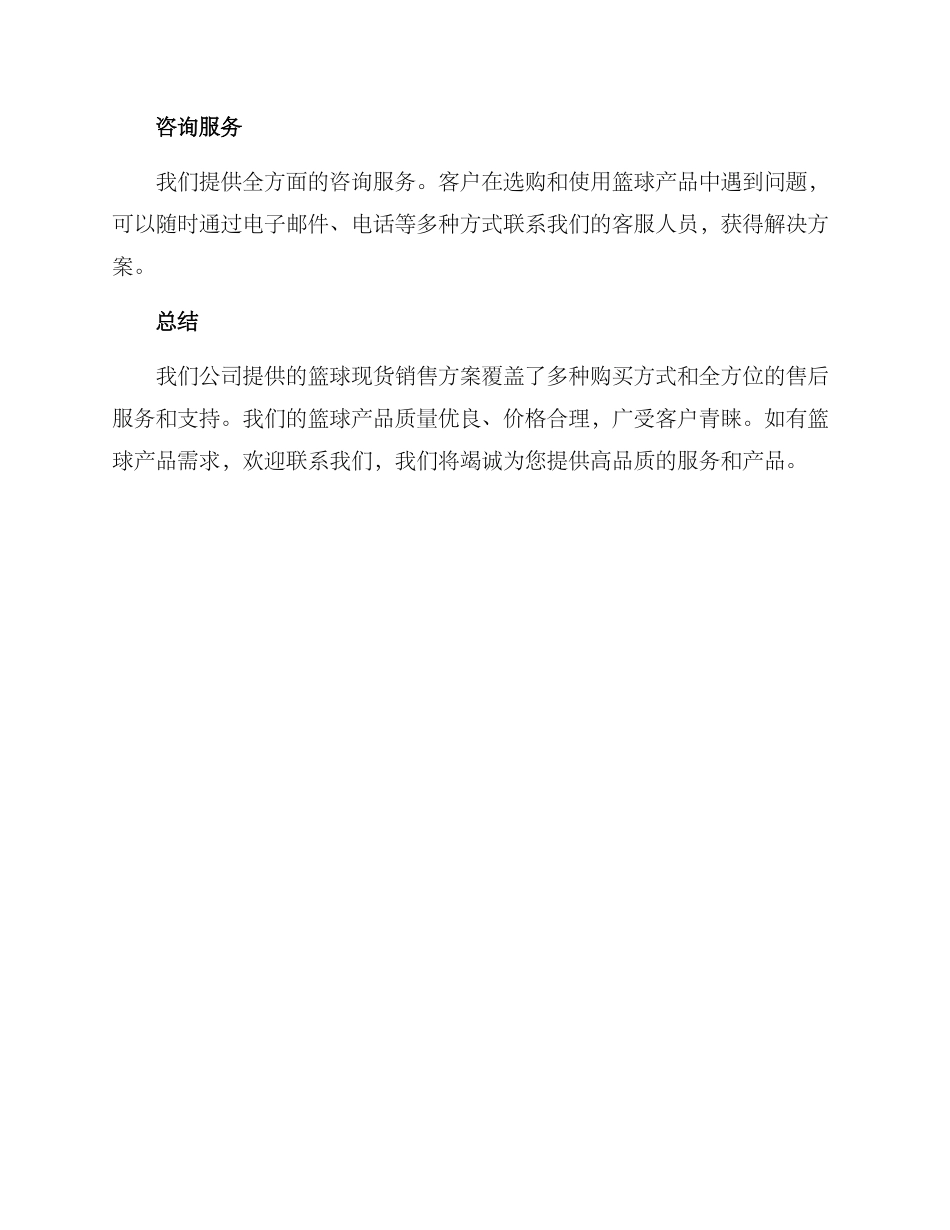 篮球现货销售方案_第3页