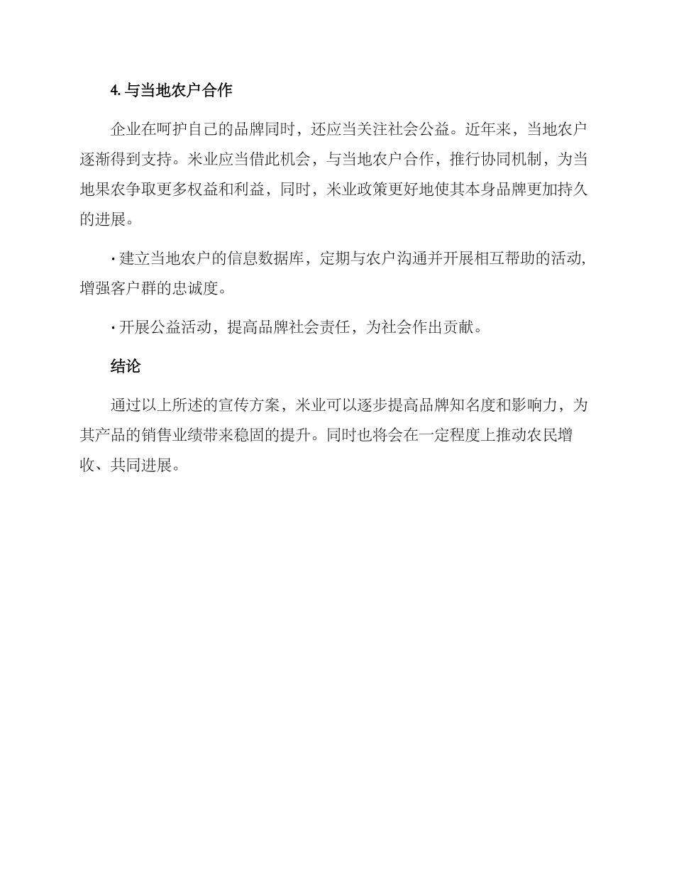 米业宣传方案_第3页