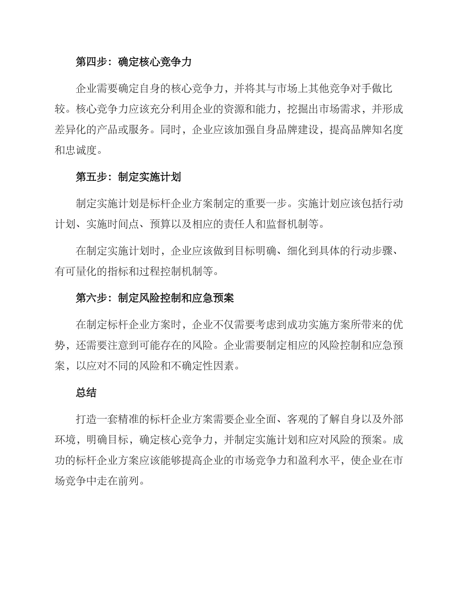 精准打造标杆企业方案_第2页