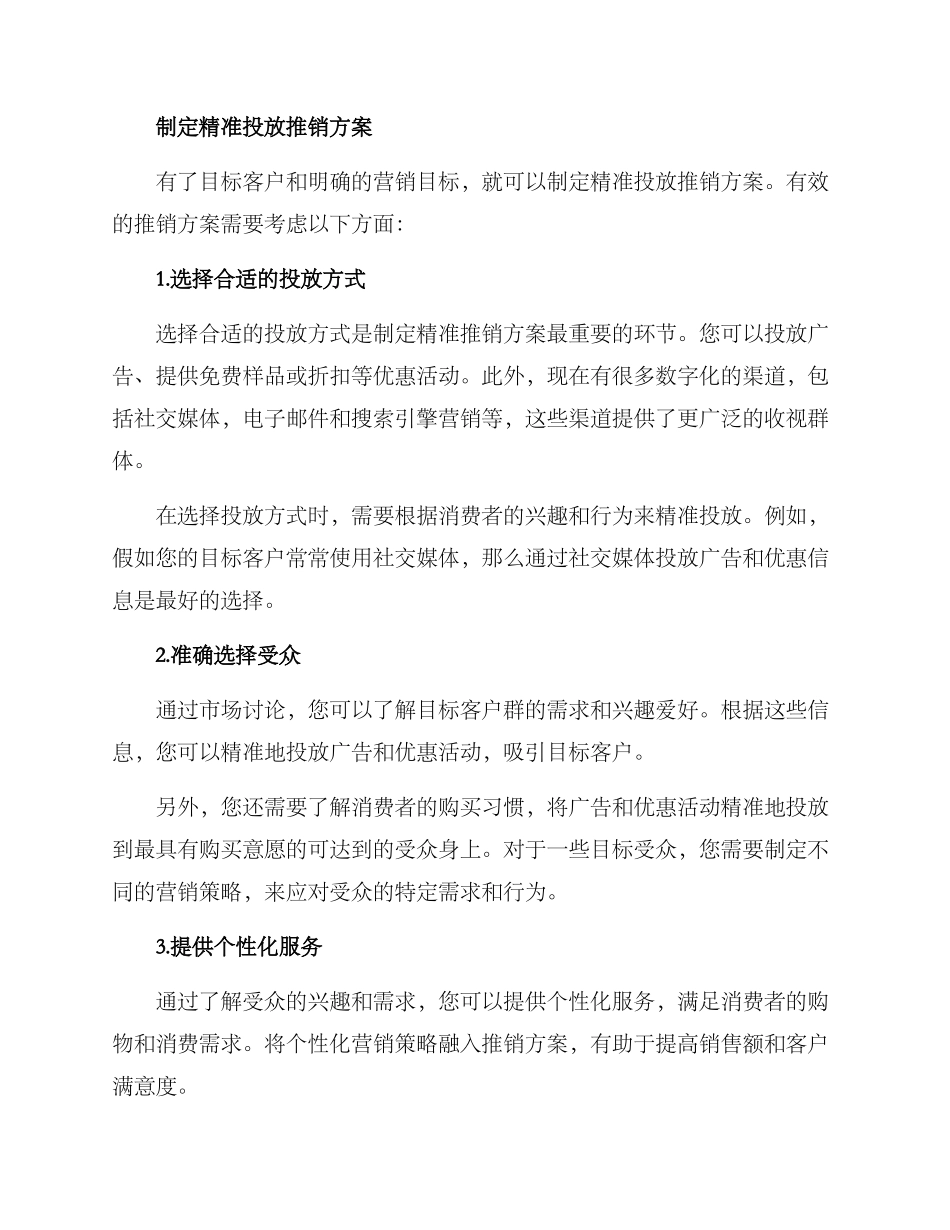 精准投放推销方案_第2页