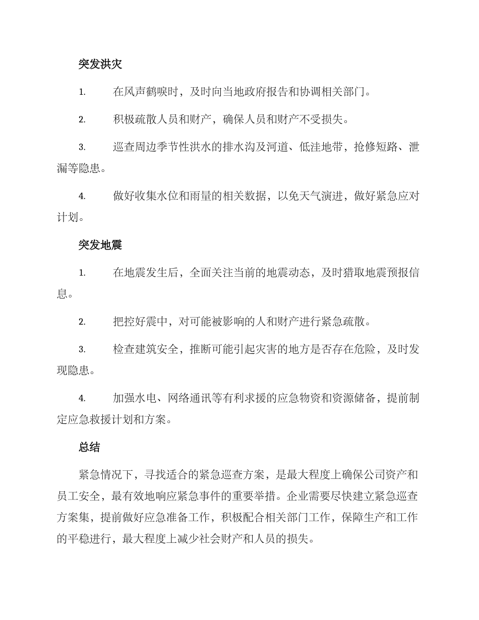 紧急巡查方案集_第2页
