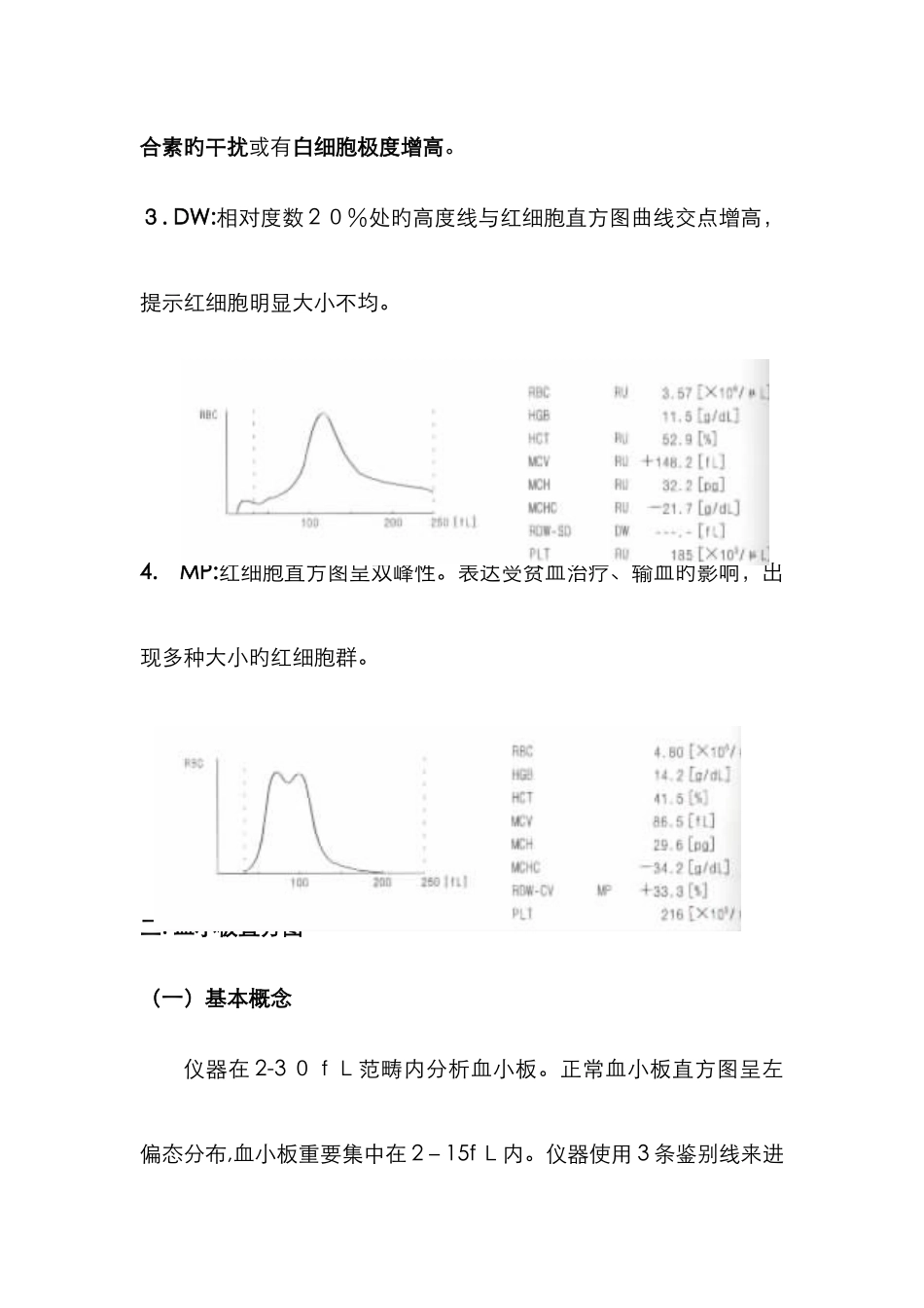 红细胞、血小板直方图解析_第3页