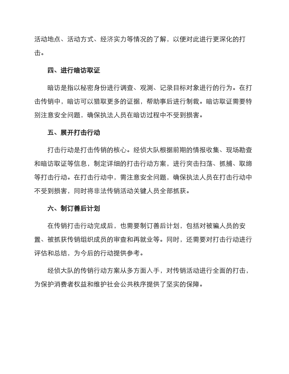 经侦大队传销方案_第2页
