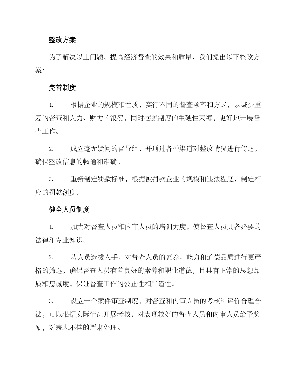 经济督查整改方案_第2页