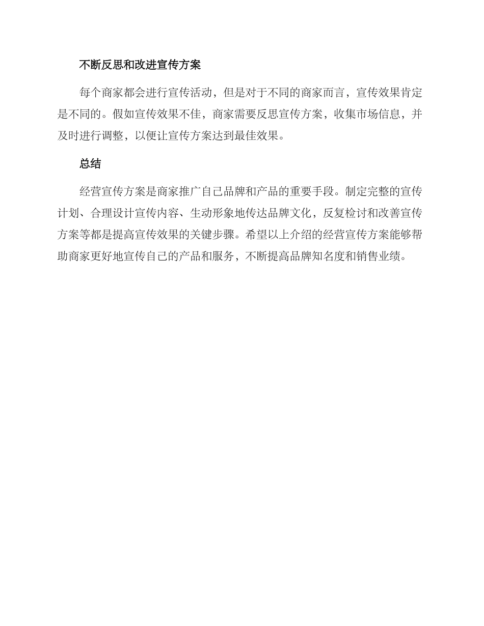 经营宣传方案_第3页