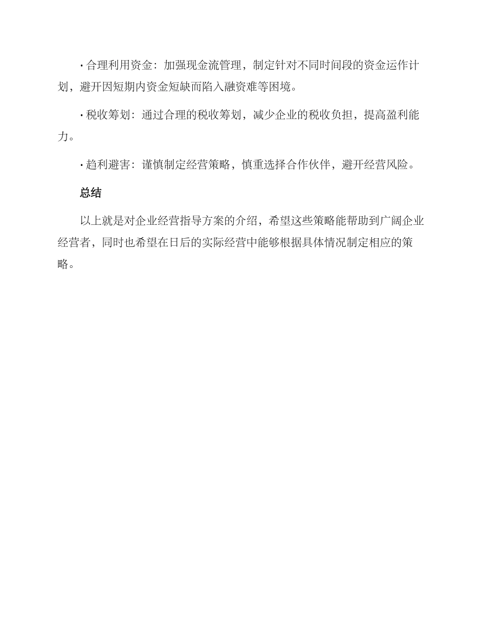 经营指导方案_第3页