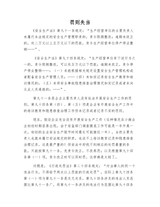 罚则失当-精品文档