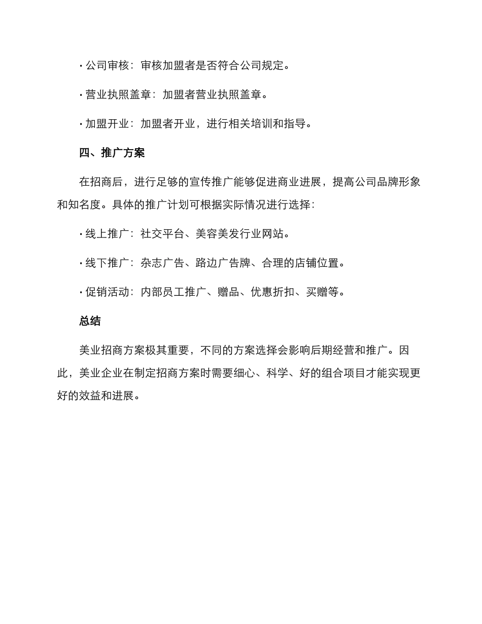 美业招商方案_第3页