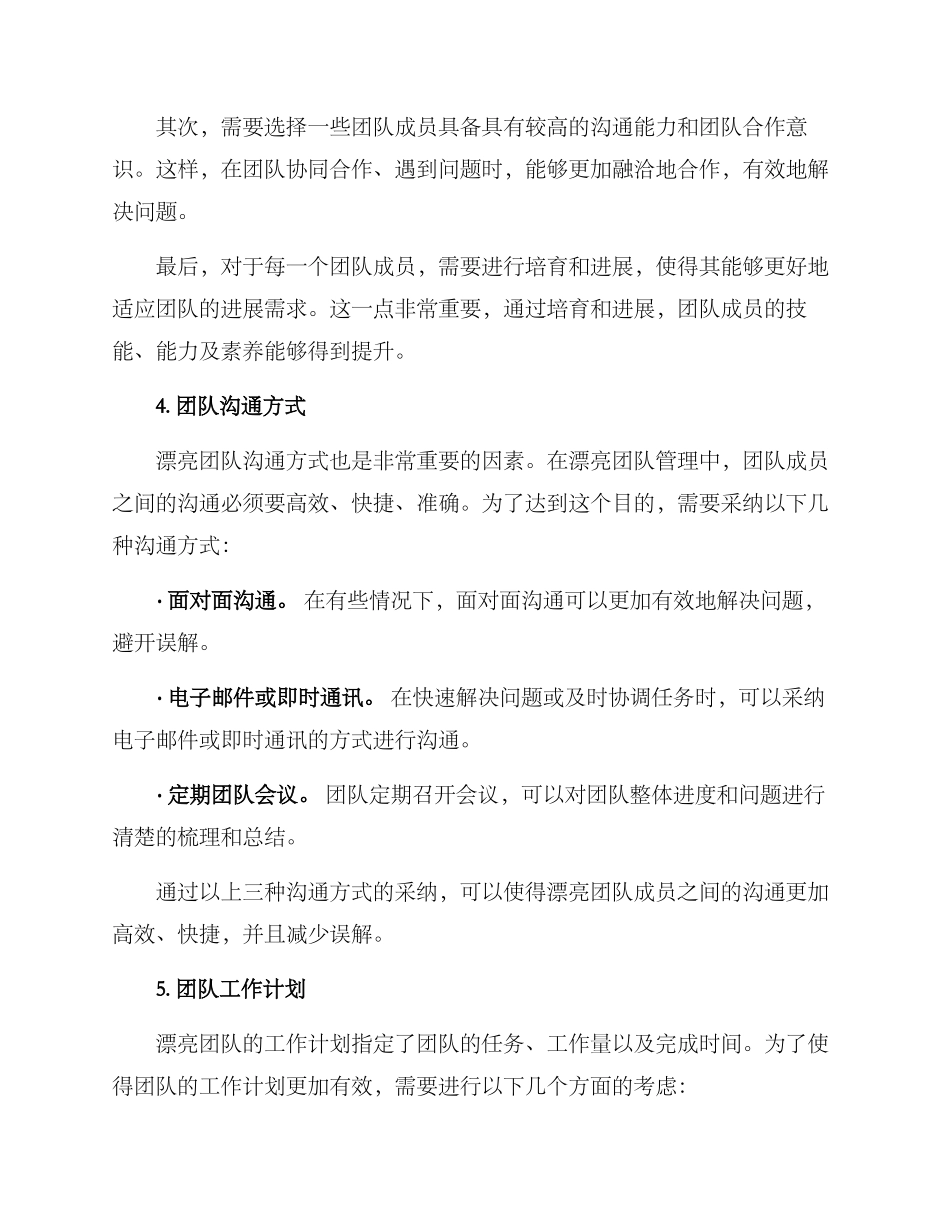 美丽团队管理方案_第2页