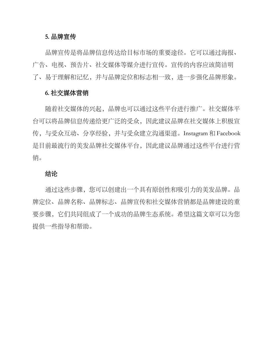 美发品牌制作方案_第2页