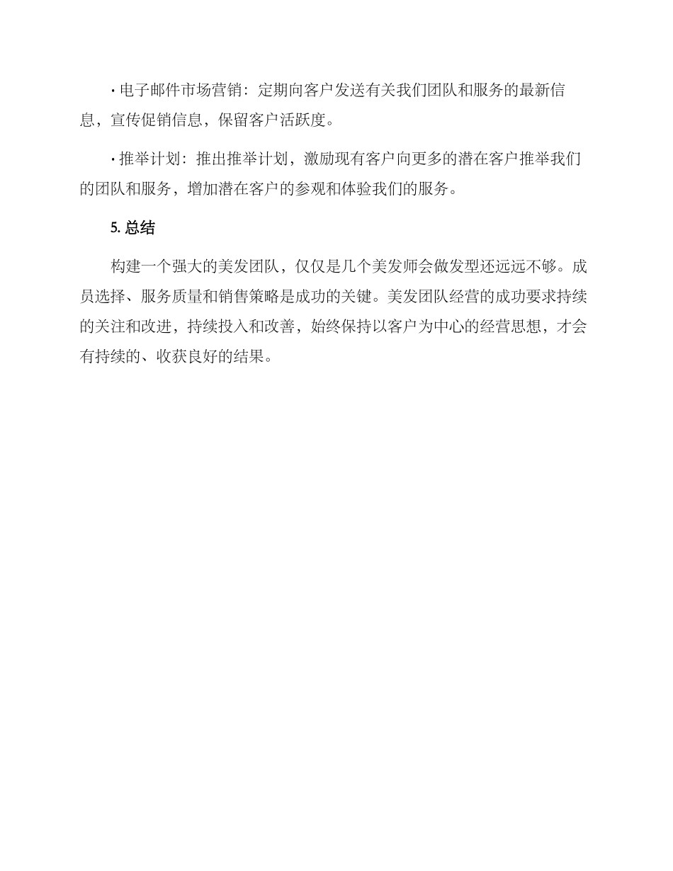 美发团队经营方案_第3页