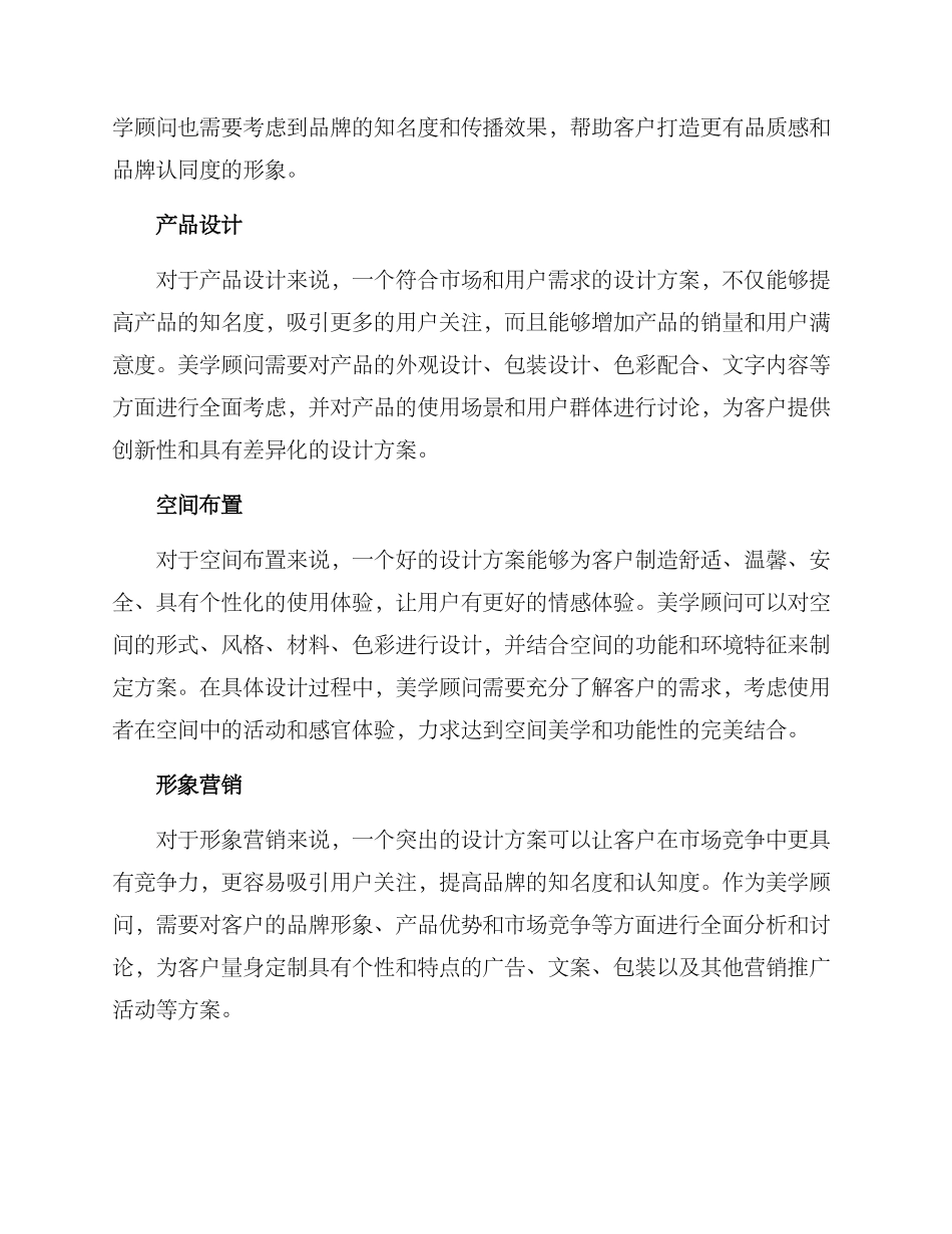 美学顾问设计方案_第2页
