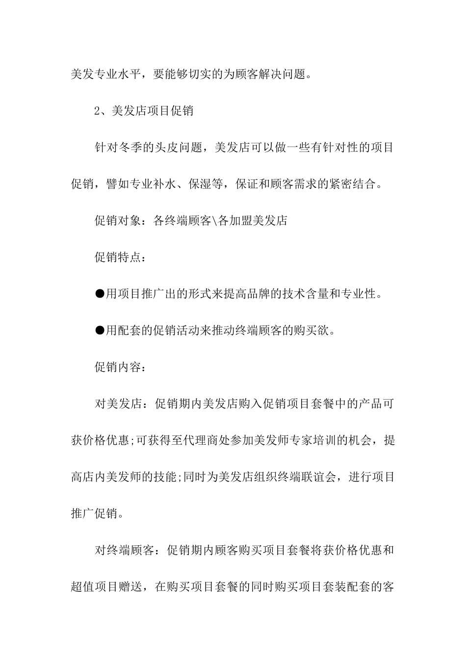 美容店、美发店春节元旦促销整体方案_第2页