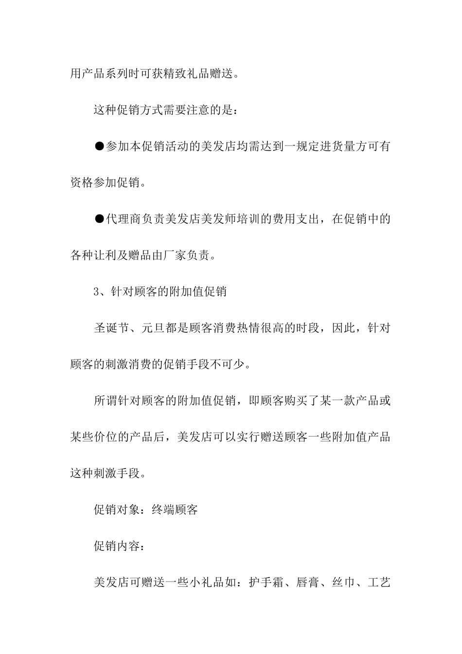 美容店、美发店春节元旦促销整体方案_第3页
