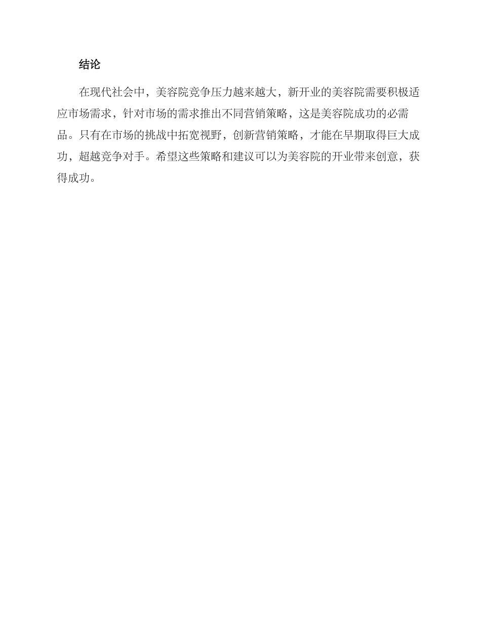 美容院开业引客方案_第3页
