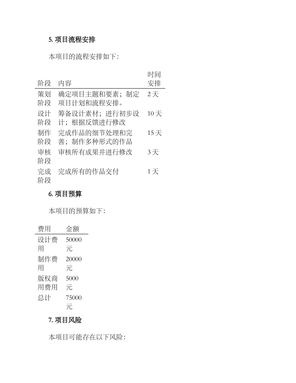 美术项目计划方案_第3页