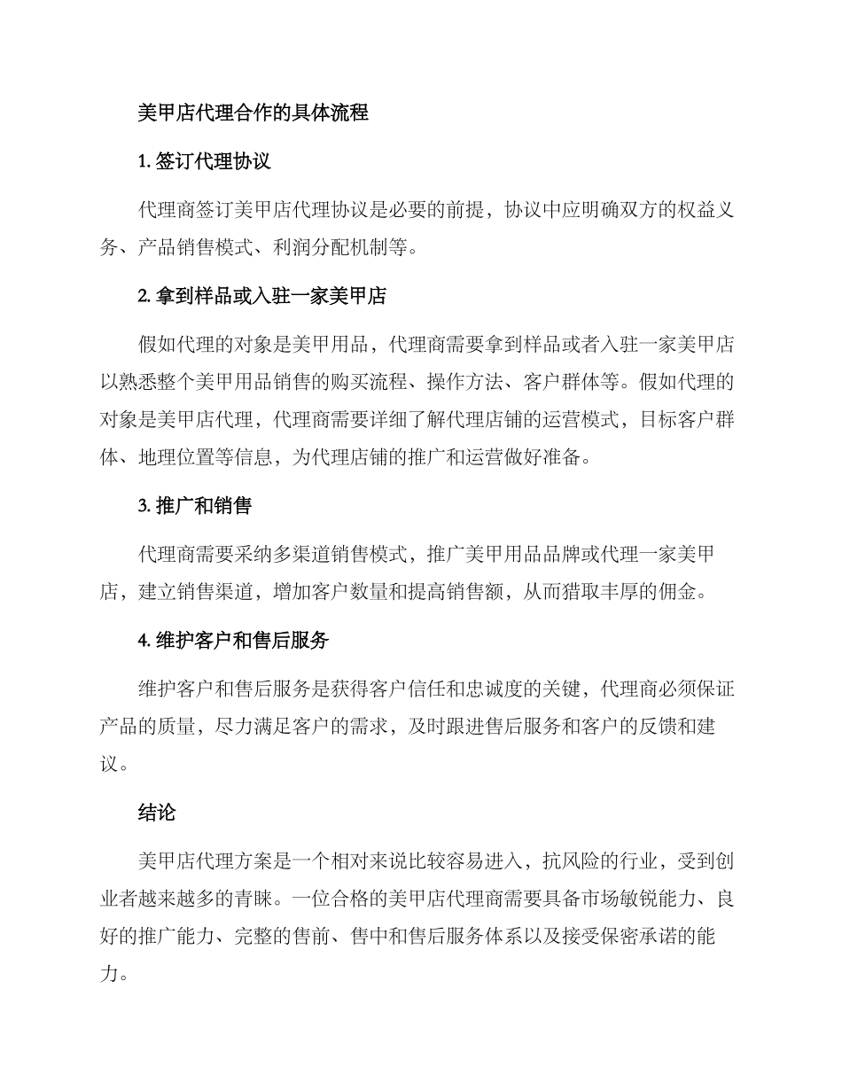 美甲店代理方案_第3页