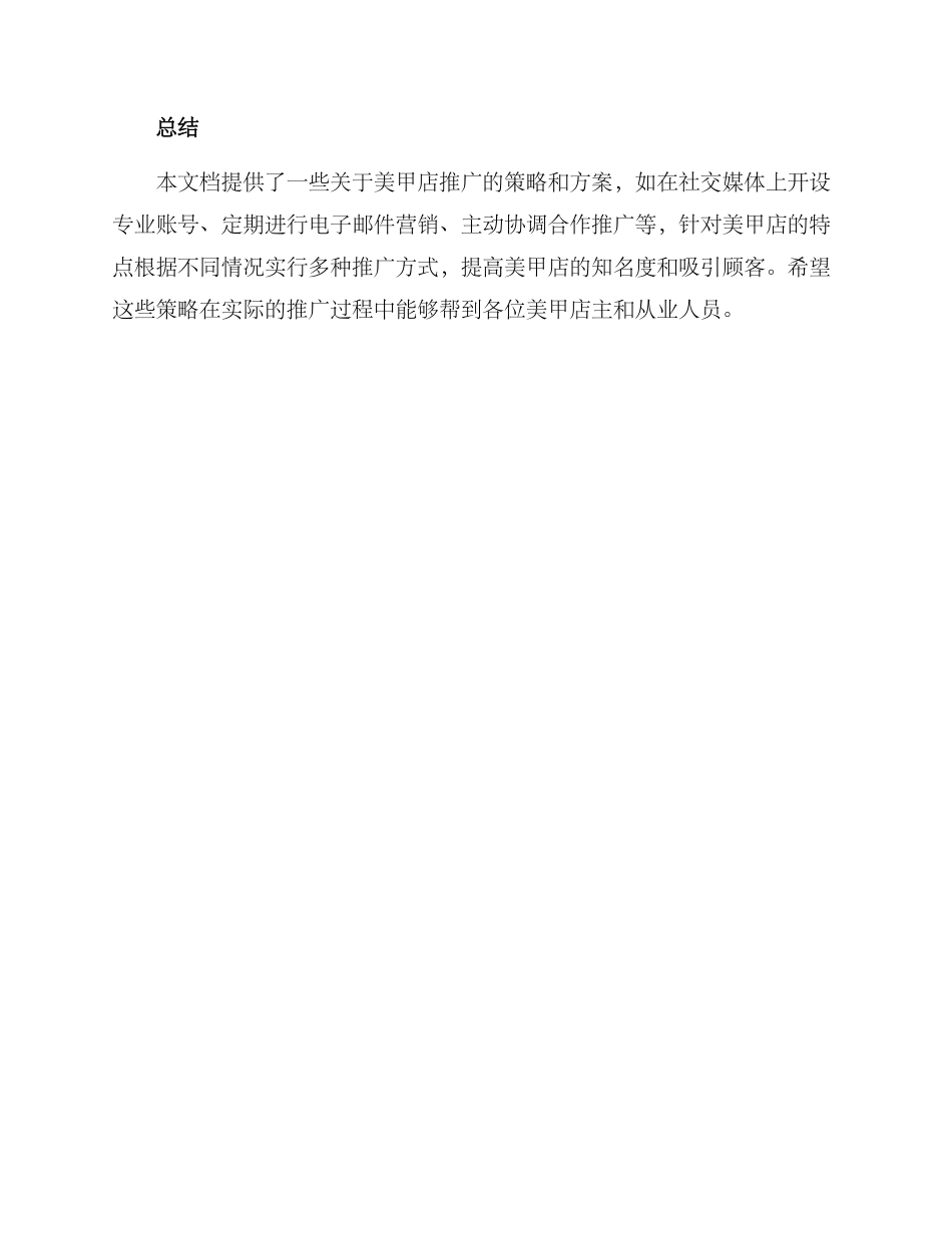 美甲推广策划方案_第3页