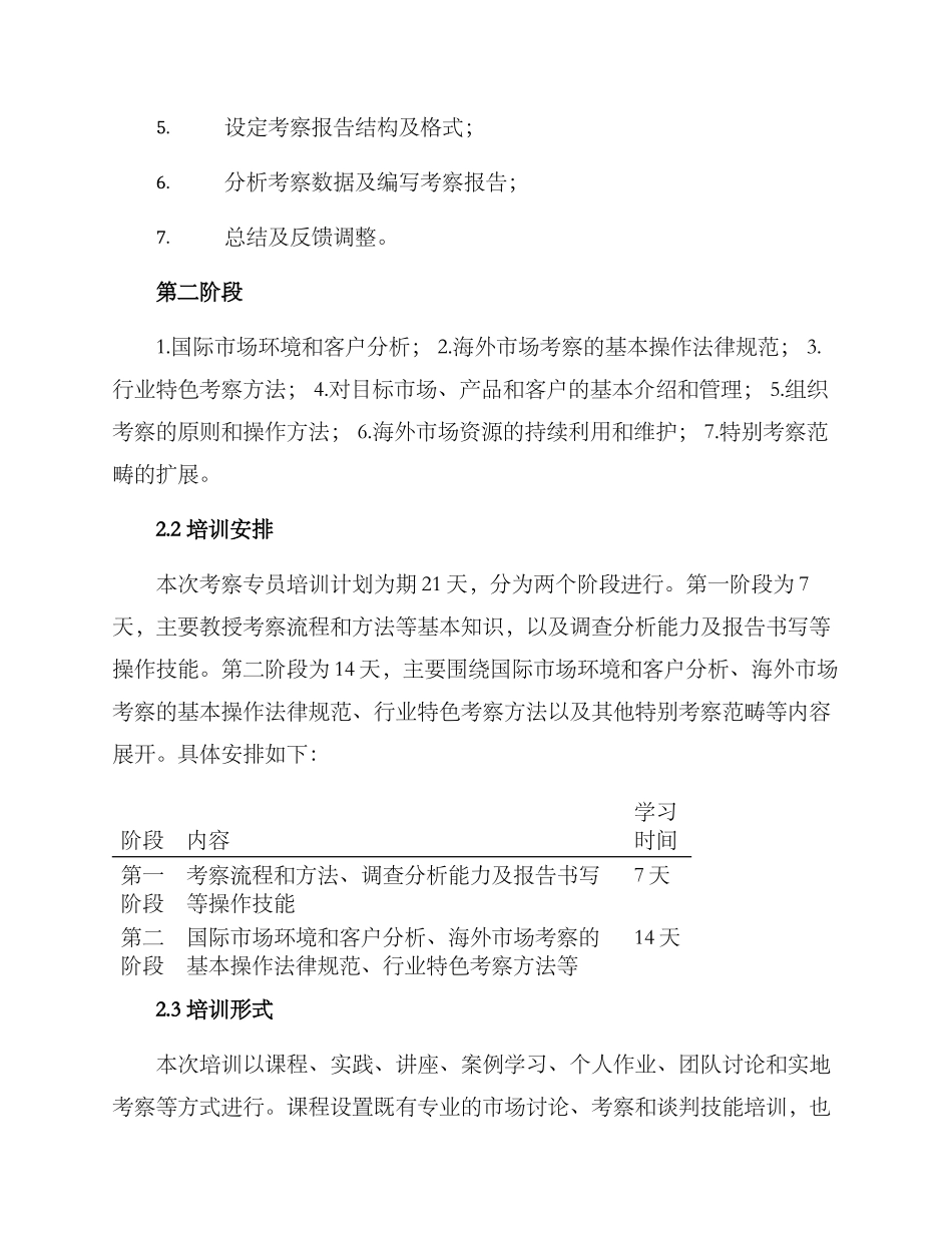 考察专员培训方案_第2页