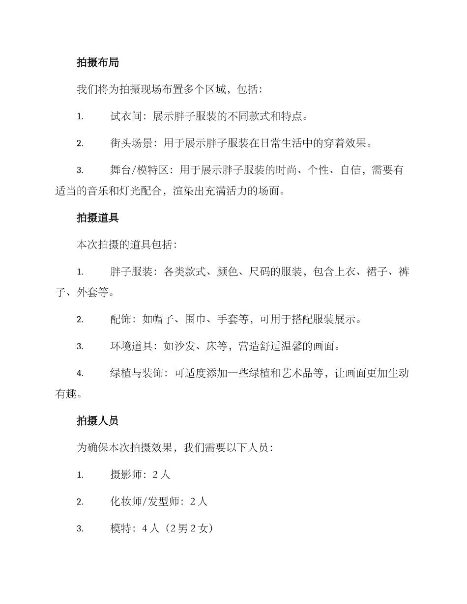 胖子服装拍摄方案_第2页