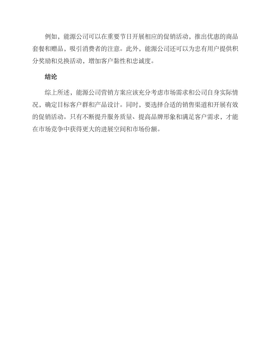 能源公司营销方案_第3页