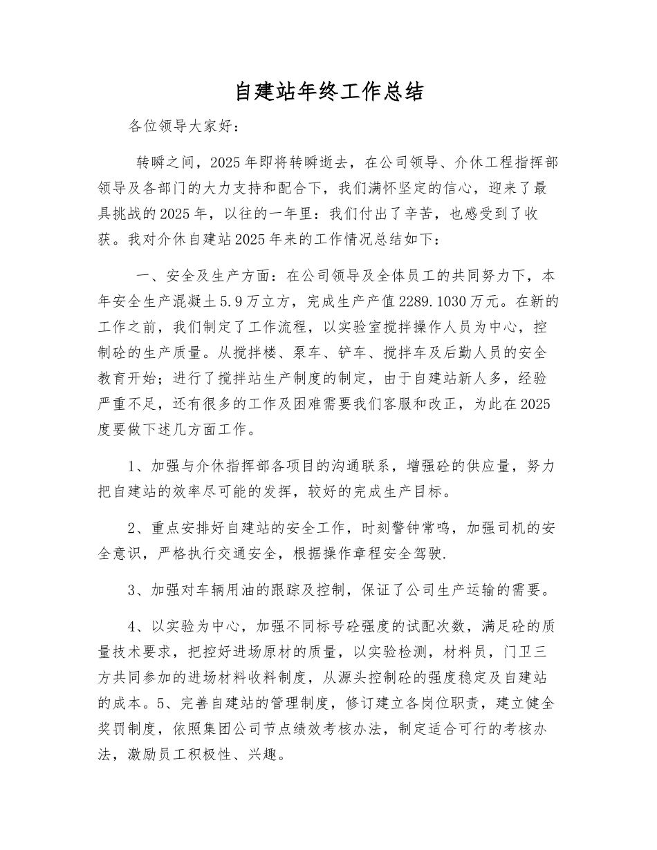 自建站年终工作总结_第1页