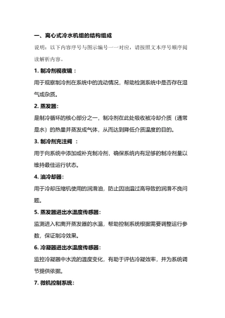 离心式机组运维必修课：30个关键部件作用详解