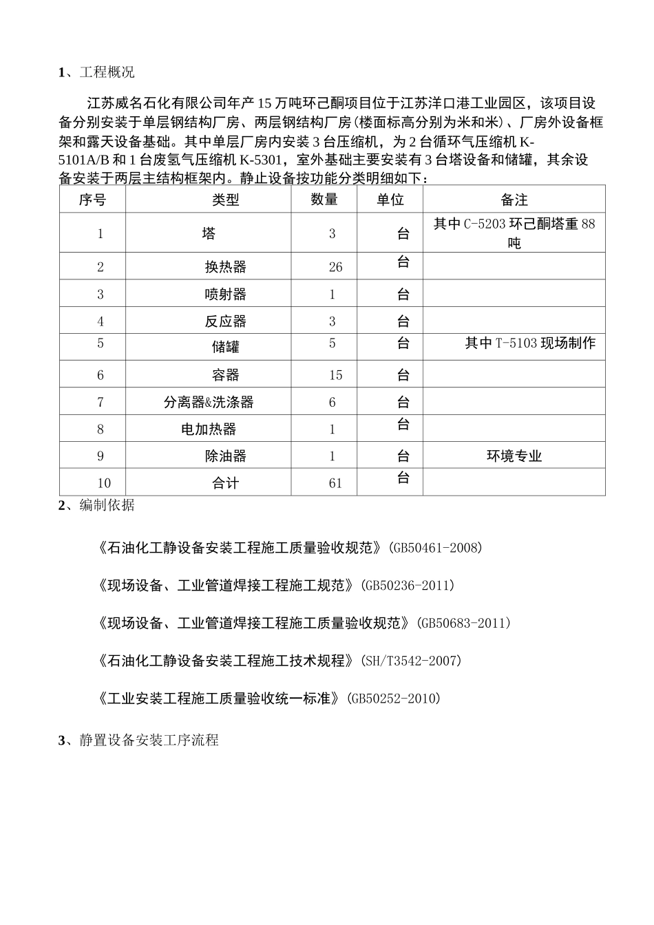 静设备安装施工方案_第2页