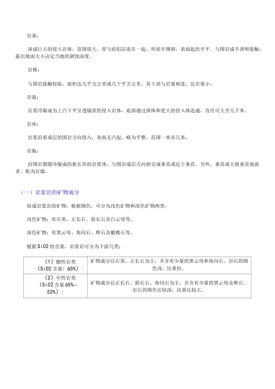 岩石的分类科普类详解_第2页