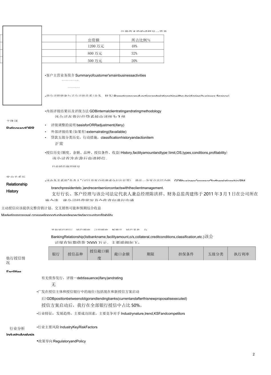 某银行授信报告_第2页