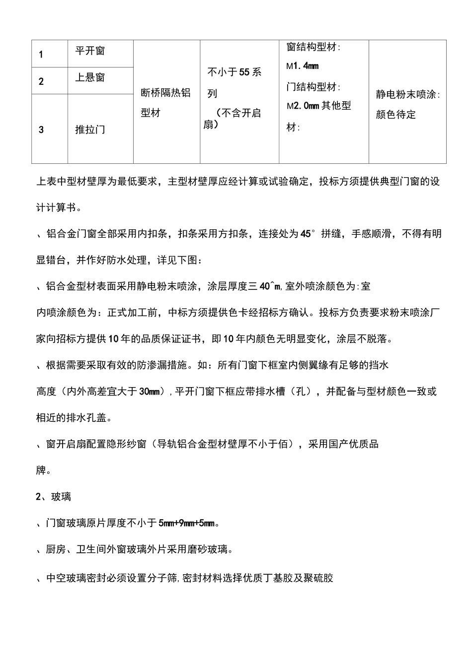 断桥隔热铝合金门窗行业标准_第3页