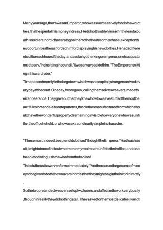 国王的新衣(英文版)