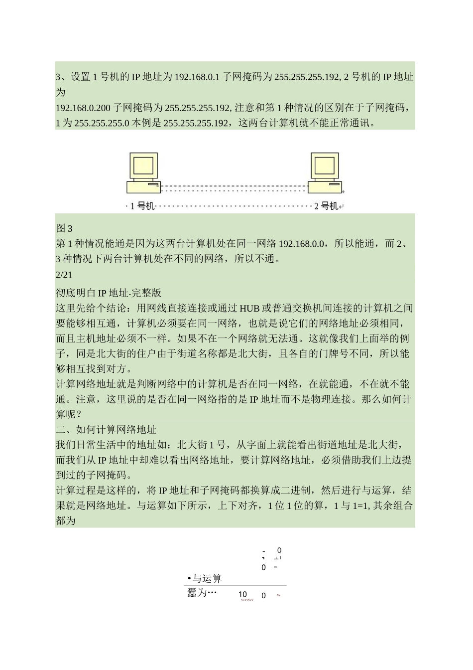 彻底明白IP地址的含义(完整版)._第3页