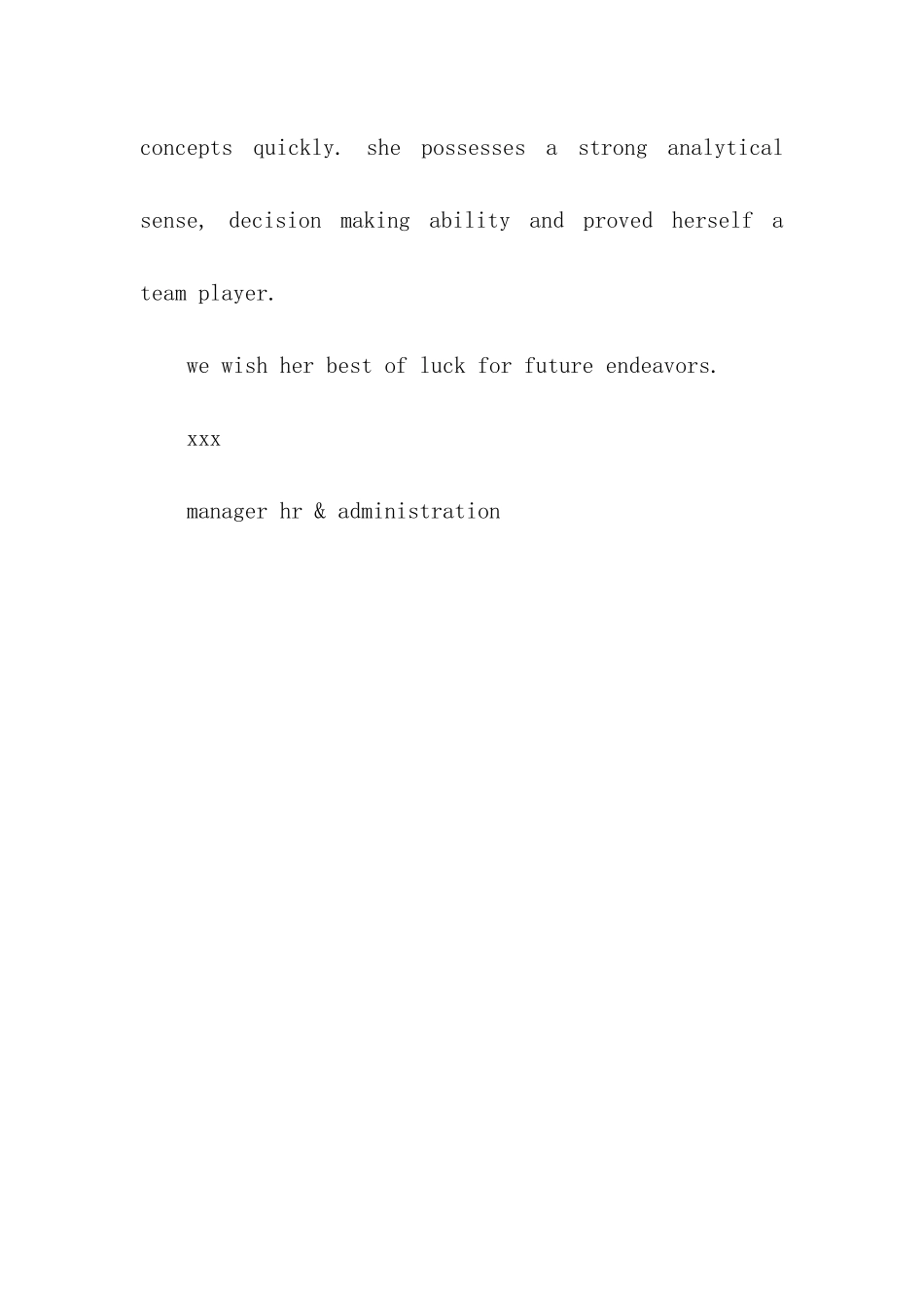 英文实习工作证明模板_第3页