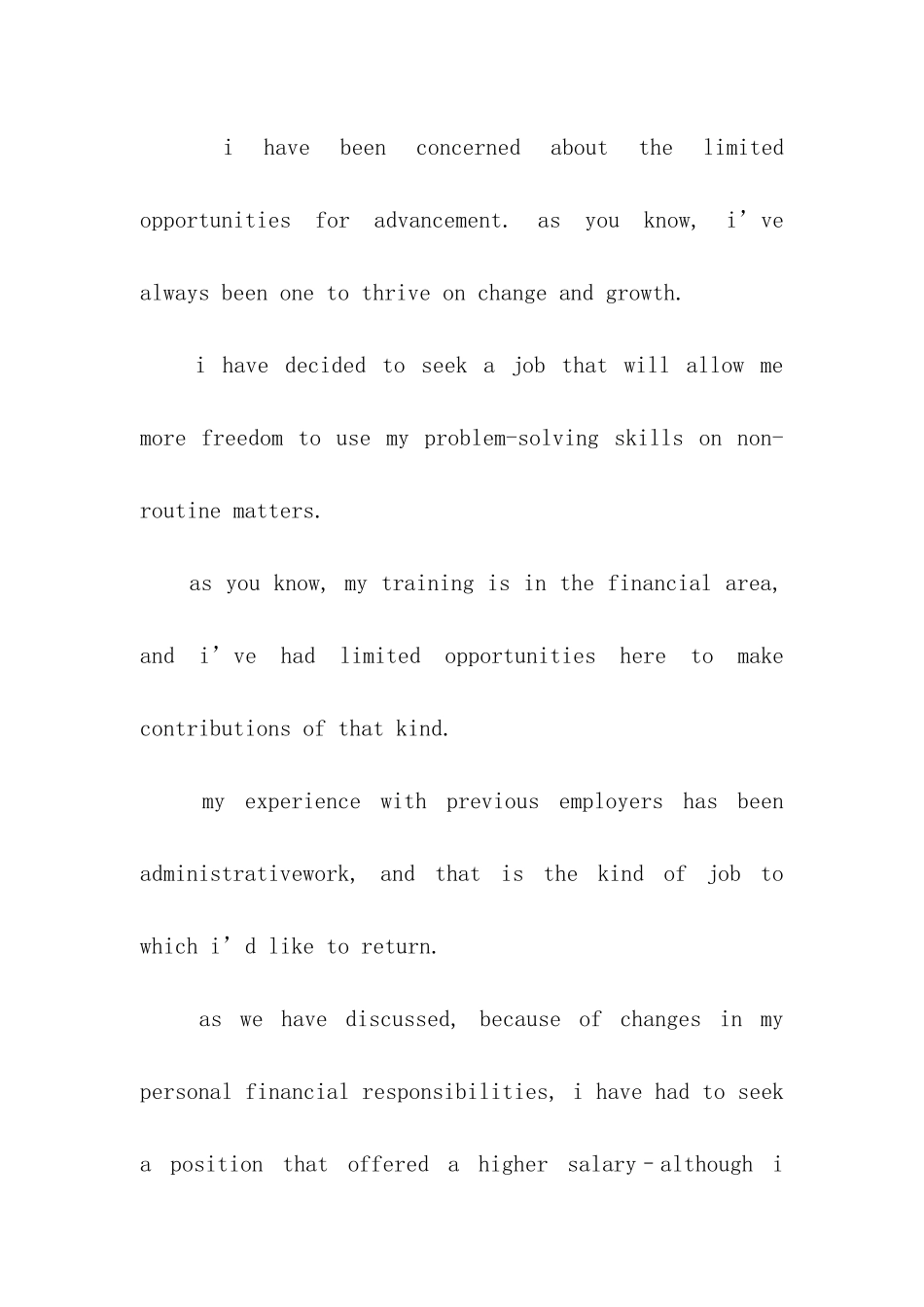 英文辞职报告最常用语句_第3页