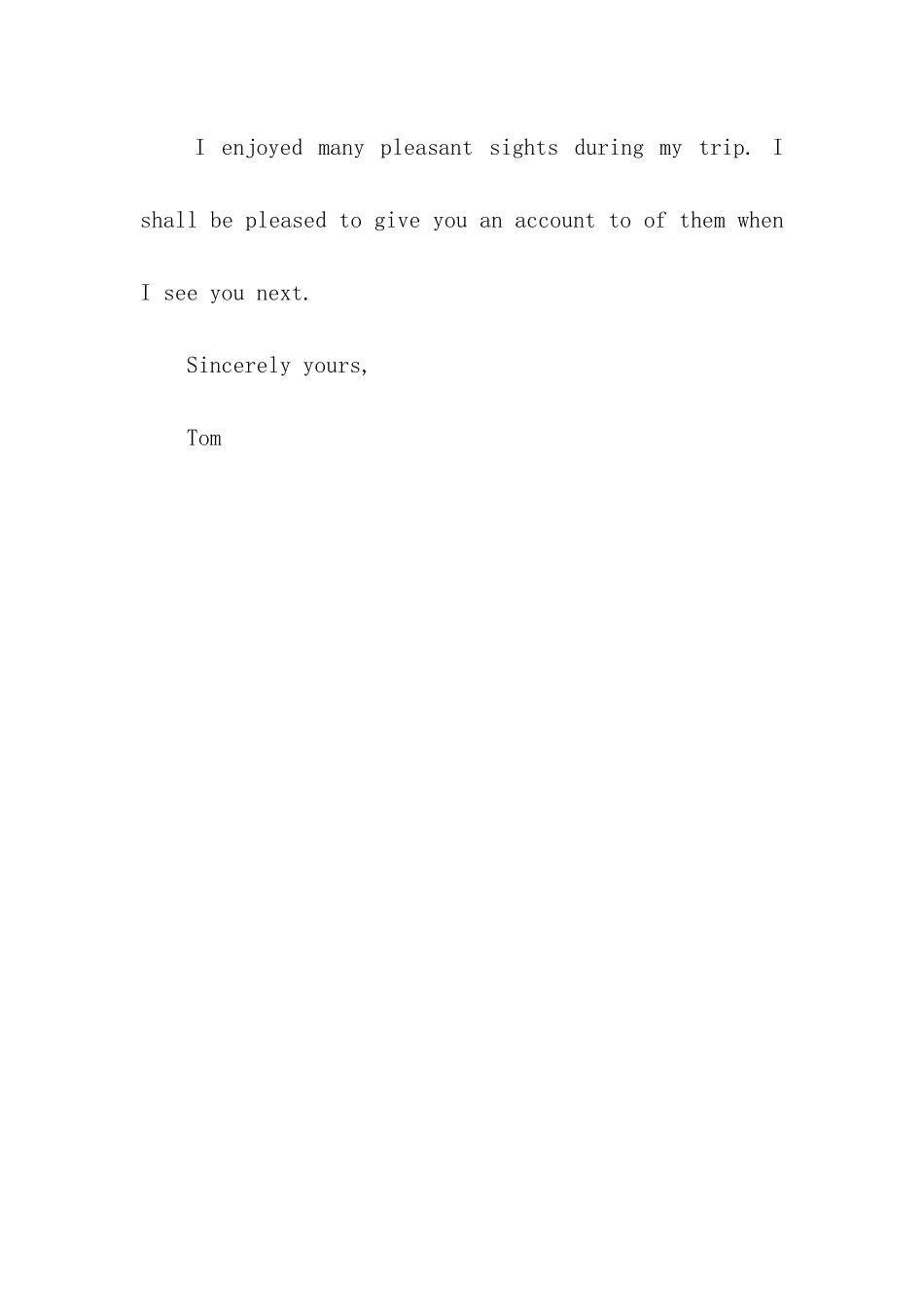 英文道歉信格式及范文_第2页