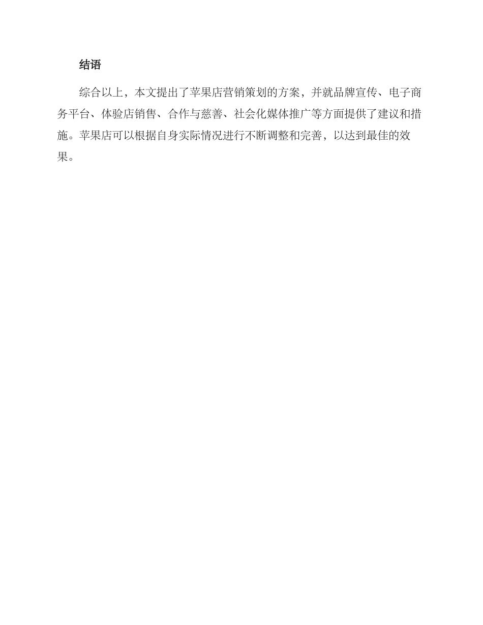 苹果店营销策划方案_第3页