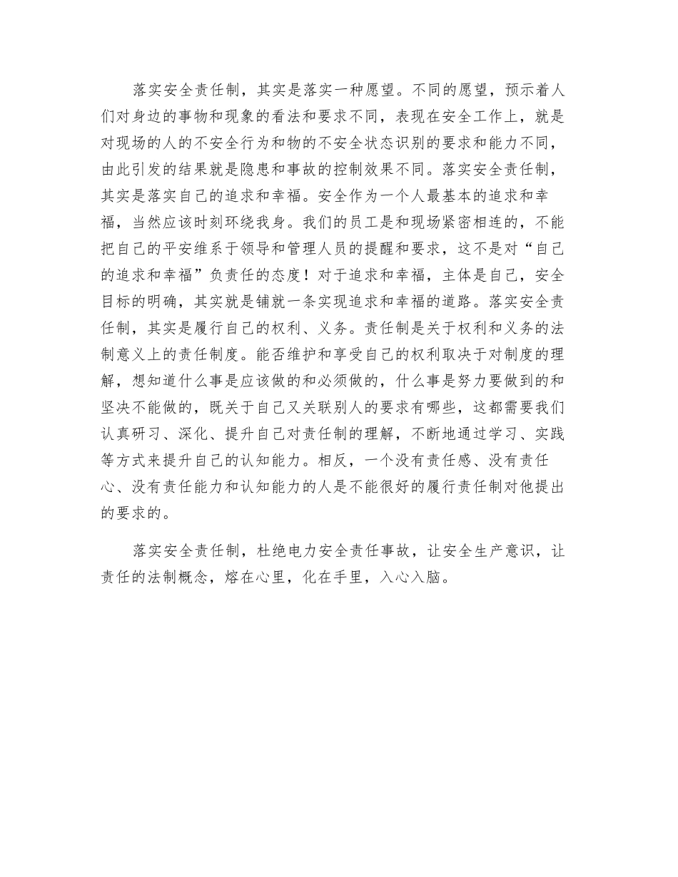 落实安全责任制-杜绝电力安全责任事故_第2页