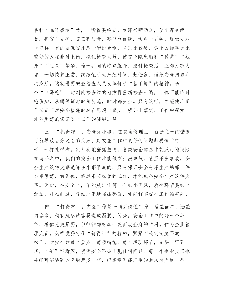 论“钉子精神”在企业安全管理中的重要性_第2页
