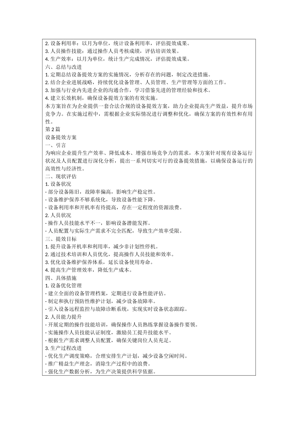 设备提效方案_第2页