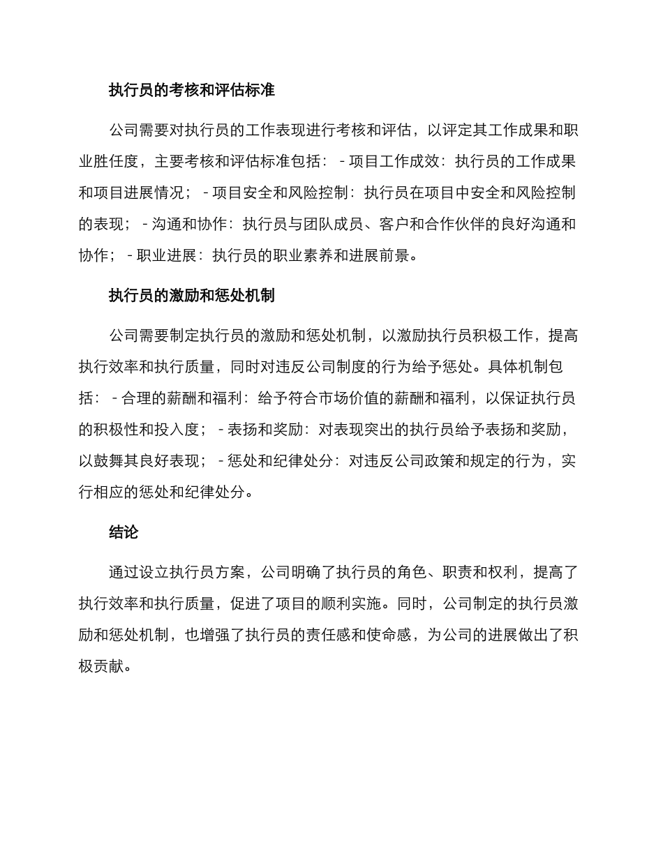 设立执行员方案_第3页