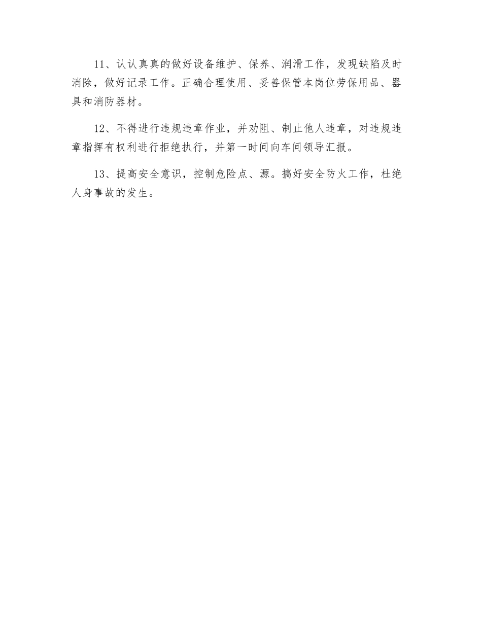 调火工岗位安全生产责任制_第2页