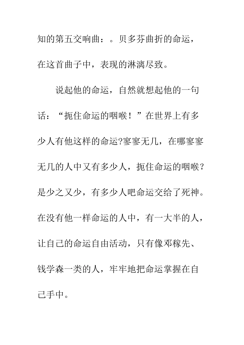 贝多芬的故事100字_第2页