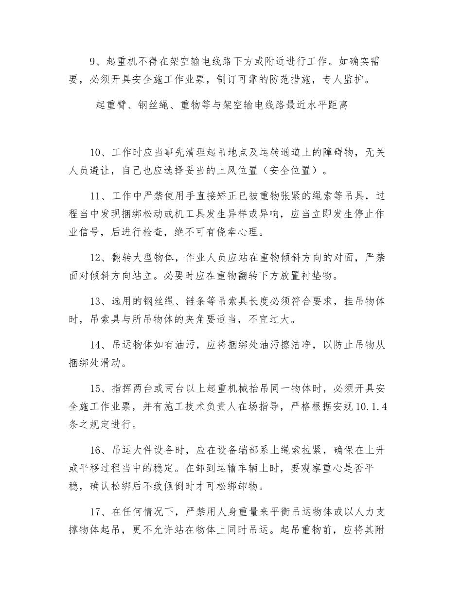 起重吊装作业安全操作基本要求_第2页